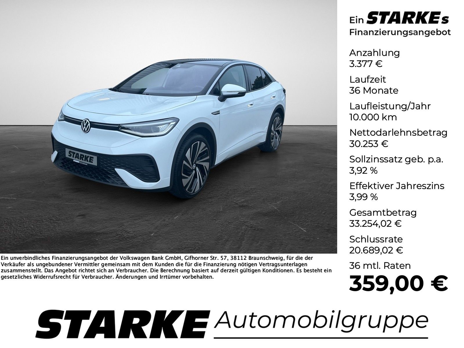 Volkswagen ID.5 Pro Performance AHK Pano  HeadUp Matrix Eas