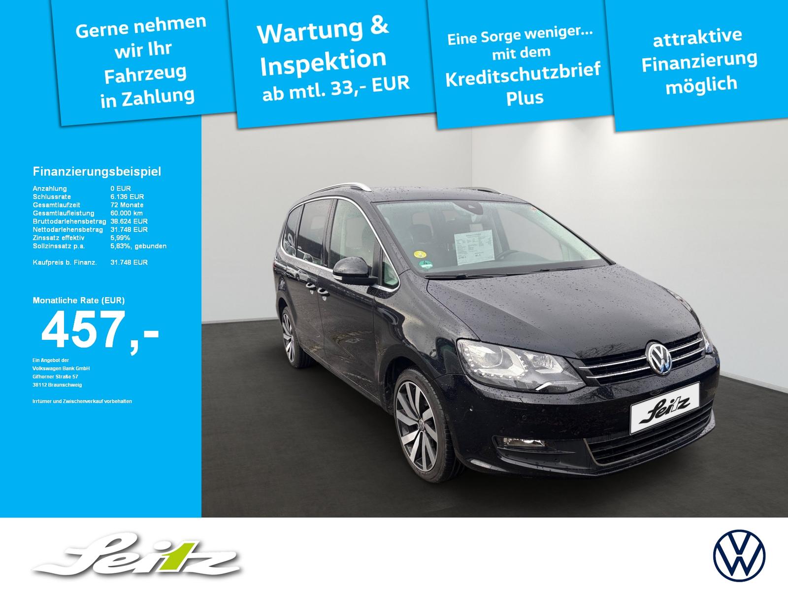 Volkswagen Sharan 2.0 TDI IQ.DRIVE *7S*AHK*STANDHZG*KAMERA*