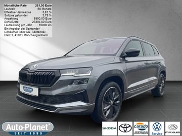 Skoda Karoq 2.0 TDI DSG 4x4 Sportline MATRIX AHK NAVI