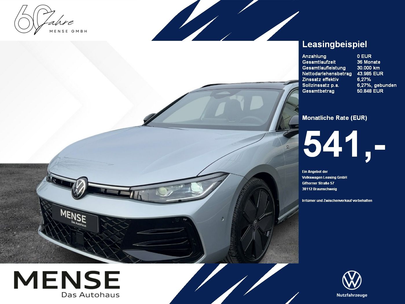 VW Passat TDI R-Line Signature AHK Pano Leder Navi