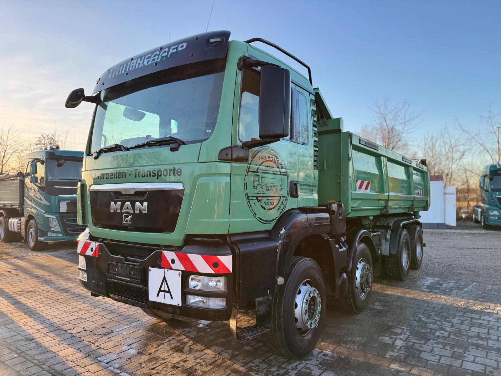 MAN TGS-35.440*8X6H*8X4*MEILLER*BORDMATIK*REIFEN-TOP