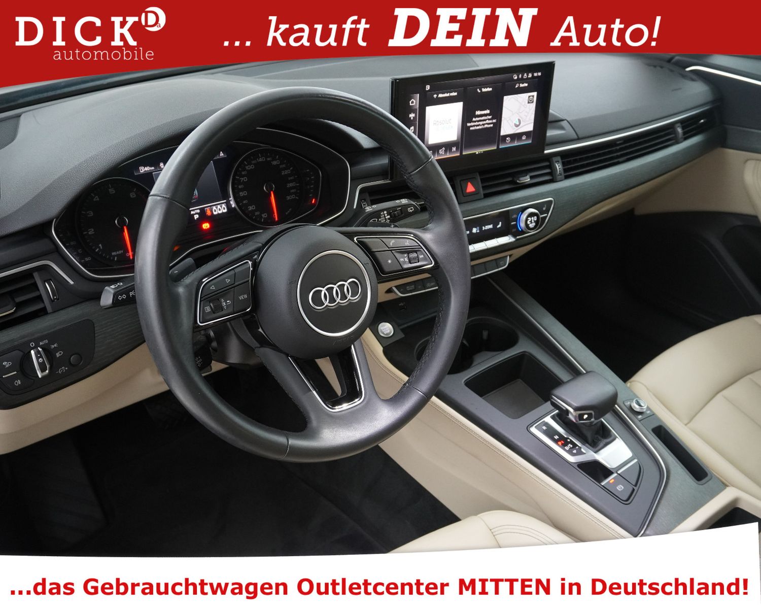 Fahrzeugabbildung Audi A4 Av 40 TFSI S-Tr. Advan PANO+LEDER+SHZ+NAV+LED
