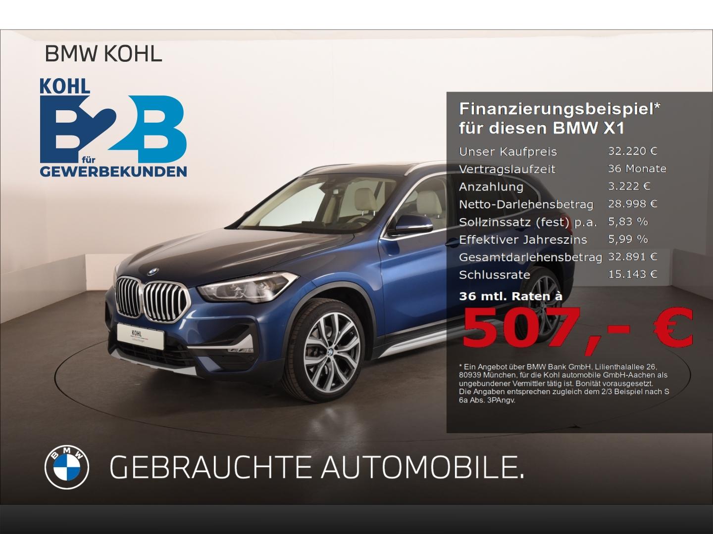 BMW X1 xDrive 25d xLine Panorama Glasdach Rückfahrka