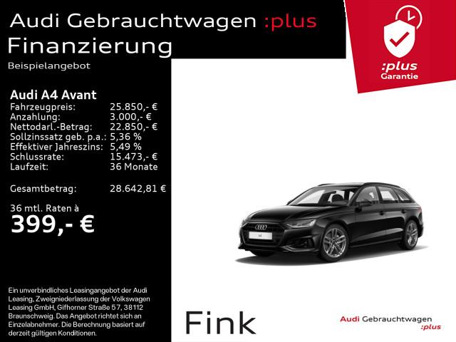Audi A4 Avant Advanced 40 TDI S tronic Leder Kamera A