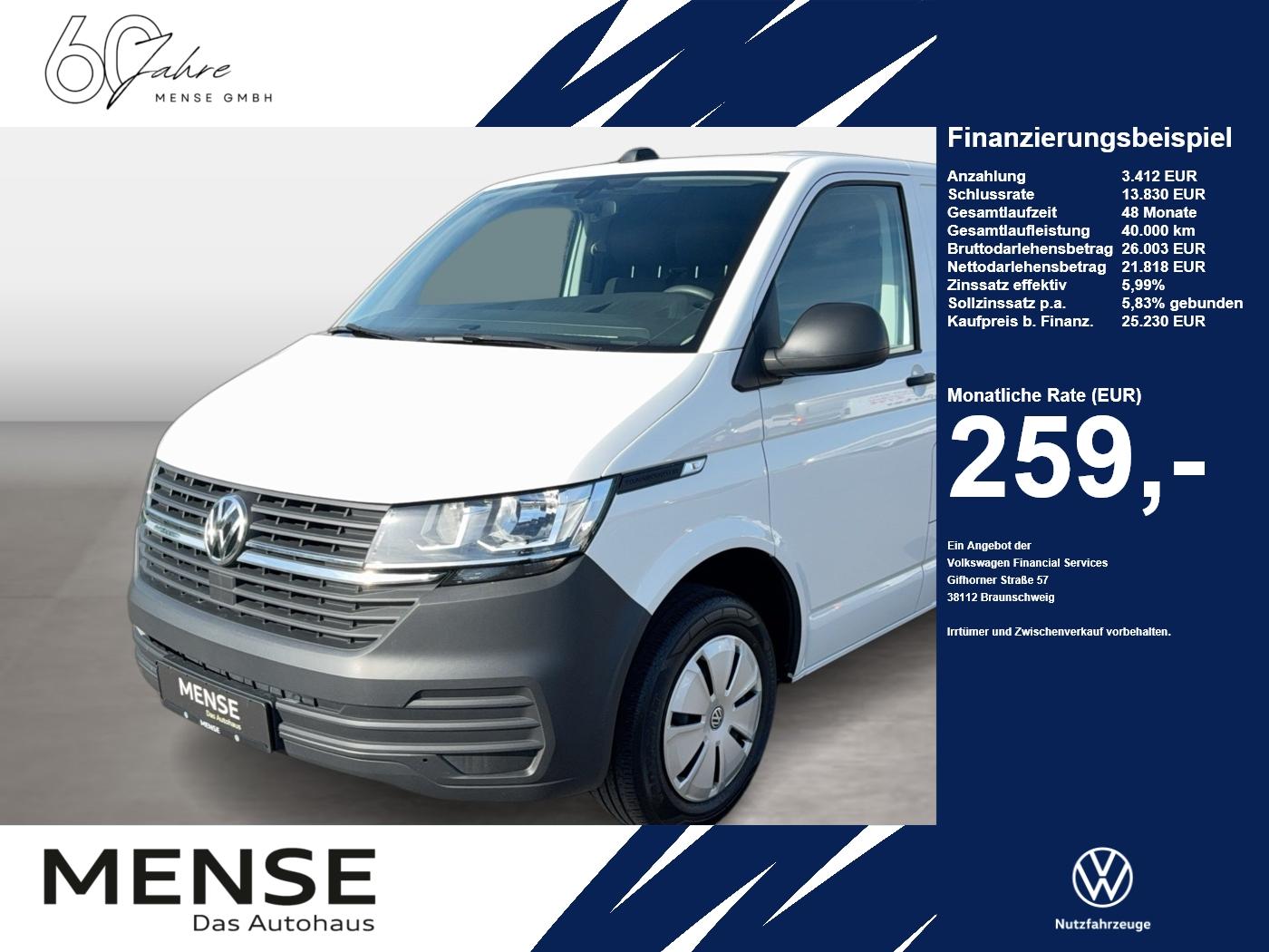 Volkswagen Transporter 6.1 Kasten Motor: 2.0 l TDI SCR 110
