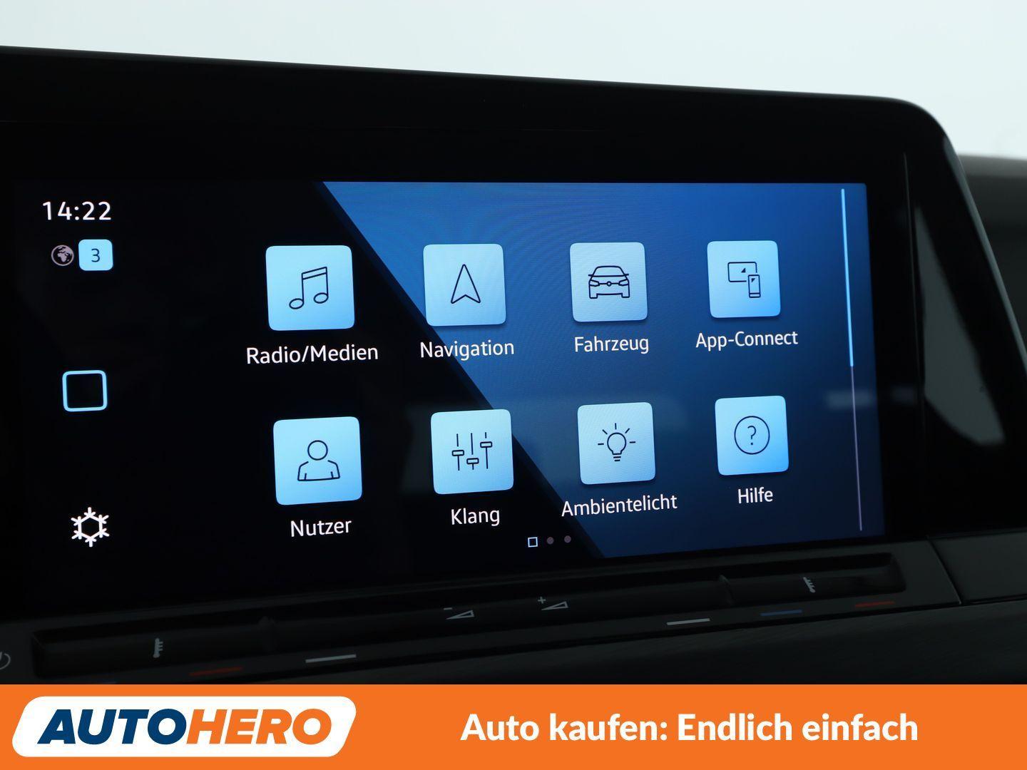 Volkswagen Golf VIII 1.5 eTSI ACT Style Aut.*NAVI*VC*HUD*, миниатюра 19