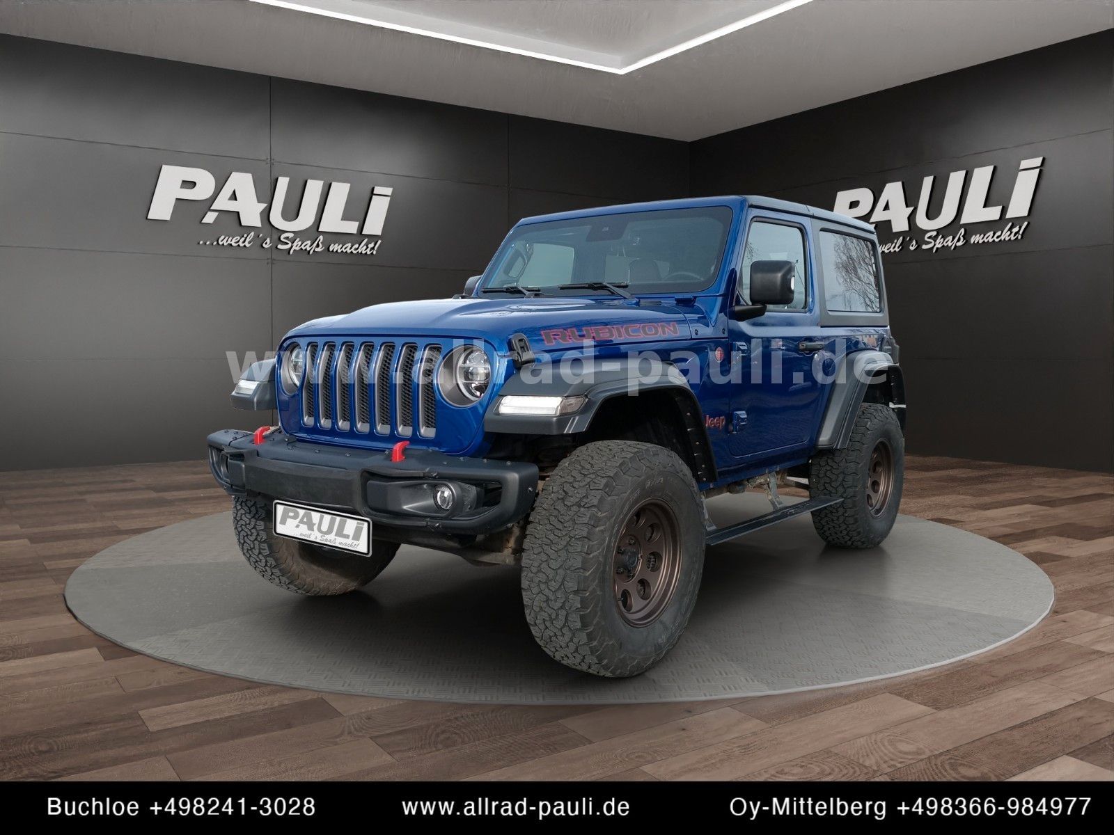 Jeep Wrangler 2.0 T-GDI Rubicon | Höher, Procomp