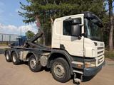 Scania P380 8X4 26T HIAB HOOKLIFT / AMPLIROLL - HUB RED - Scania R380