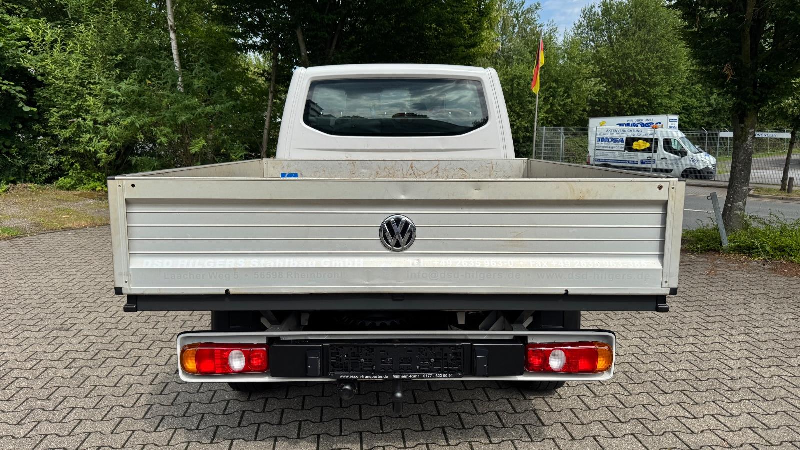 Volkswagen T6 Transporter T6.1 Pritsche DoKa Lang 6 Sitz *LEDER *AHK *1.Hd, миниатюра 10
