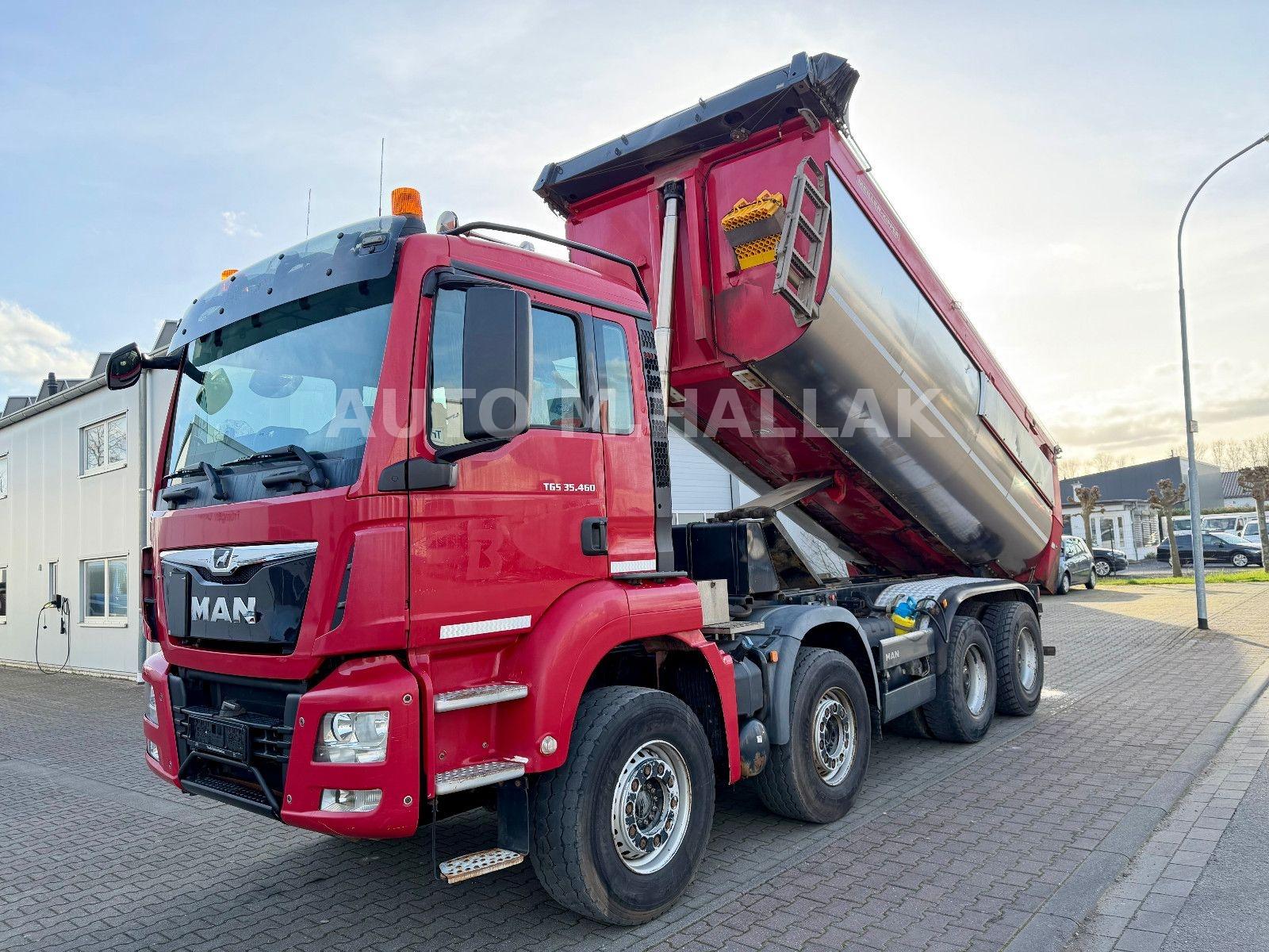 MAN TGS 35.460 / 8x4 MEILLER Thermomulde RETARDER