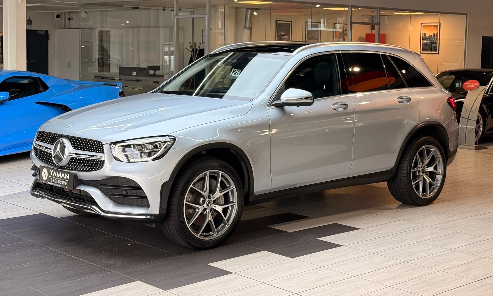 Mercedes-Benz GLC 300 e 4M AMG Pano 360° Keyl Distr foto 2