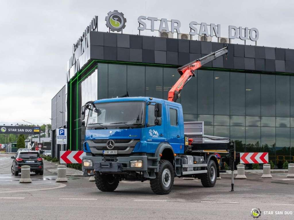 Mercedes-Benz  AXOR 1829 4x4 Palfinger PK 8501 Crane