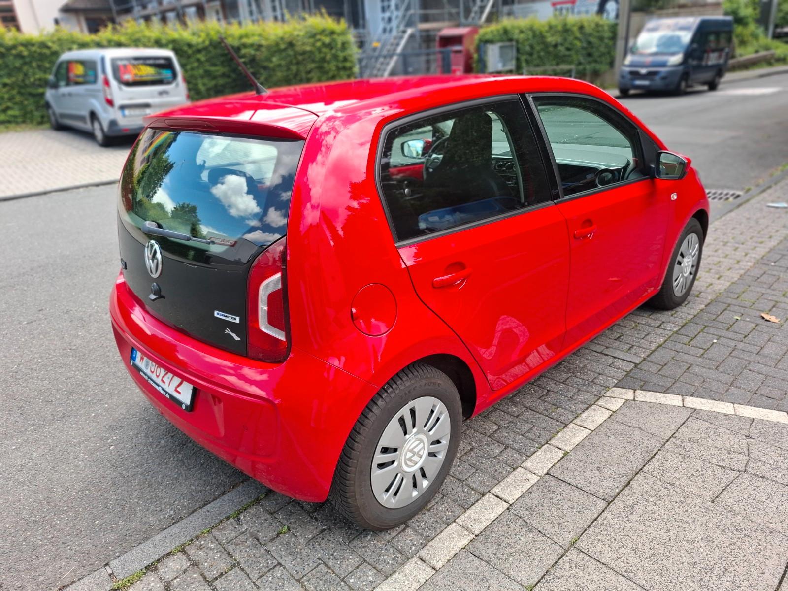 Volkswagen up! move up! BMT TÜV NEU SCHECKHEFT
