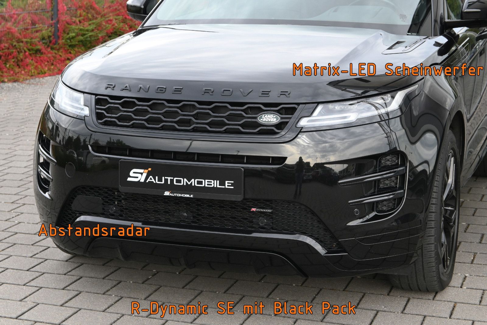 Fahrzeugabbildung Land Rover Range Rover Evoque D200 R-DYNAMIC SE AWD °BLACK°