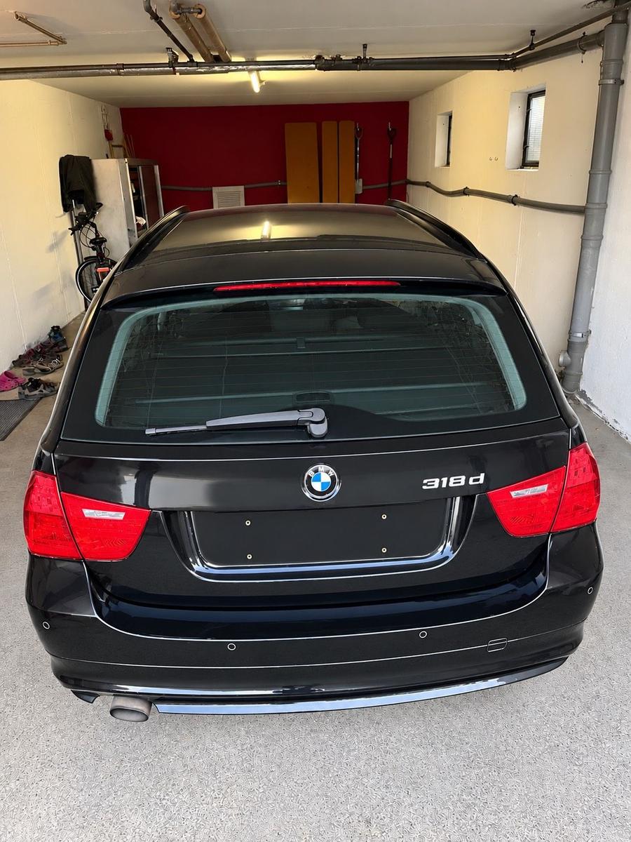BMW 318 2011 — вигляд ззаду