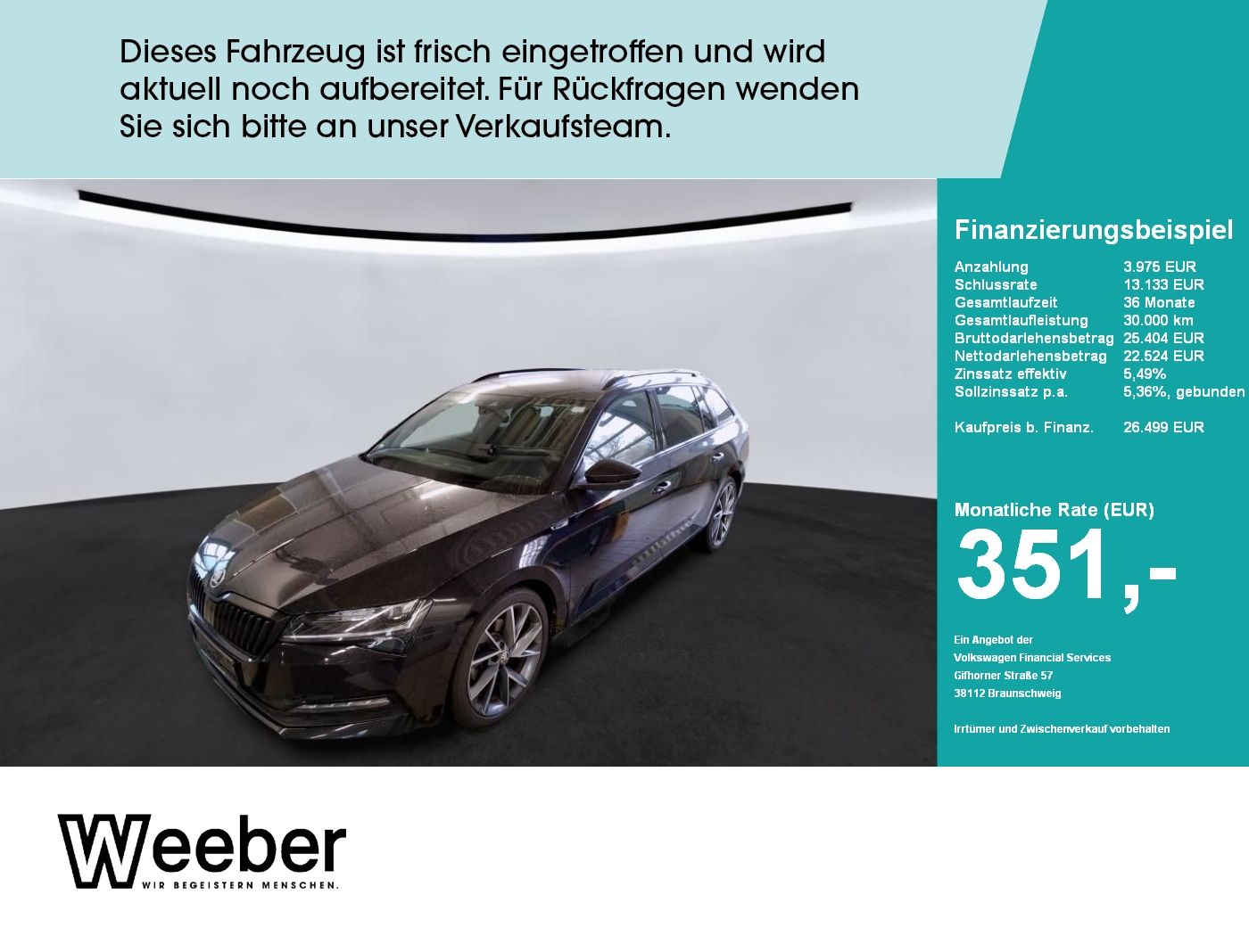 Skoda Superb Combi Sportline *AHK*NAVI*360°CAM*ACC*MAT
