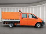 Volkswagen T6 Transporter DoKa Pritsche+Plane*StandHzg AHK - Volkswagen: Transporter Doka