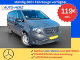 Mercedes-Benz Vito Kasten eVito LANG KLIMA+PDC+3 SITZE - mit Elektro-Antrieb: Grau, Van