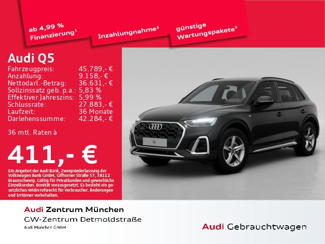 Audi Q5 40 TDI qu. S tronic 2x S line AHK/Virtual+/LE