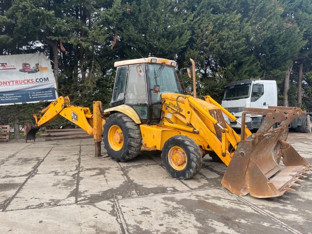 JCB 3CX Backhoe loader Telescopic arm Open Bucket