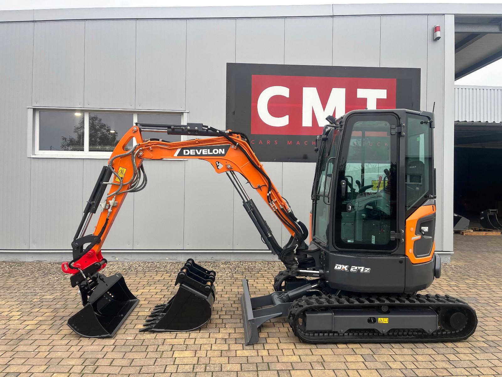 Doosan DEVELON DX27Z-7 *2024*261H*HS03*3xLöffel NEU*TOP