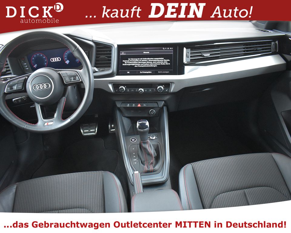 Audi A1 SB 1.0 TFSI S-Tr >2X S LINE+NAV+ACC+VIRTU+LED