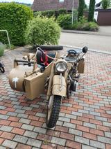 BMW R12 mit Beiwagen, Baujahr 1939 - BMW GESPANN MIT