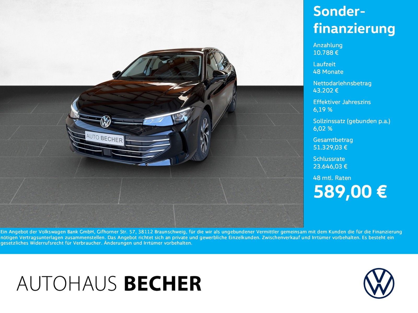 Volkswagen Passat Business 2.0 TDI DSG /AHK/Navi/LED/360Kam