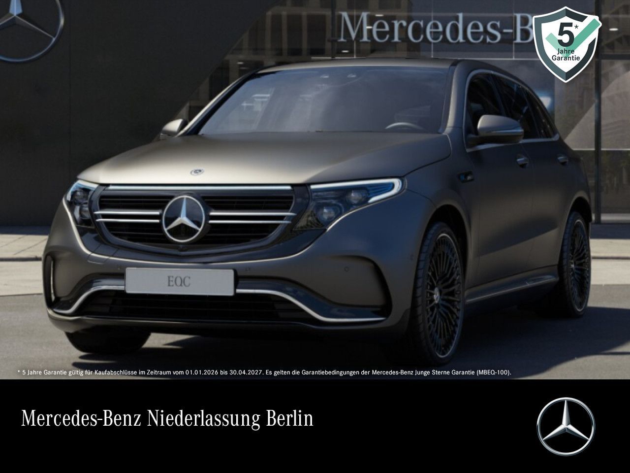 MERCEDES-BENZ EQC 400 4M AMG/SD/MBeam/AHK/Sound/Mbeam/magno
