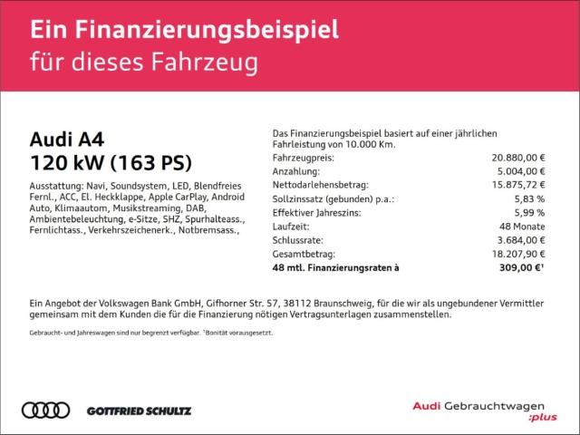 Audi A4 Avant 35 TDI advanced