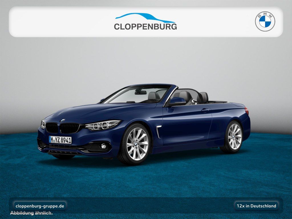 BMW 420i Cabrio Navi+SHZ+HiFi+Fernl.Ass+Klimaaut.+BT