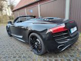 Audi R8 5.2 FSI Spyder HANDSCHALTER, Voll-LED Licht - Audi R8: Schwarz