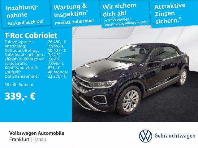 Volkswagen T-Roc Cabriolet 1.0 TSI LED MirrorLink VirtualCo