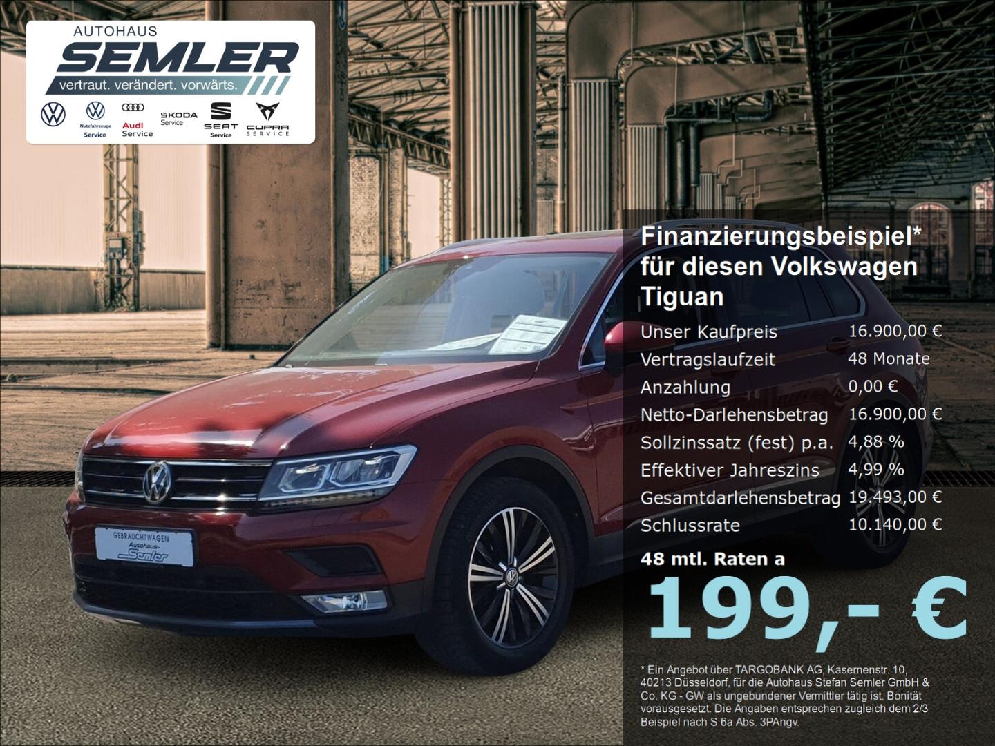 Volkswagen Tiguan Comfortline 1.4 TSI 6-Gang PANO AHK NAVI 