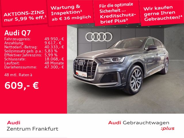 Audi Q7 55 TFSI e quattro tiptronic S line Luft AHK L