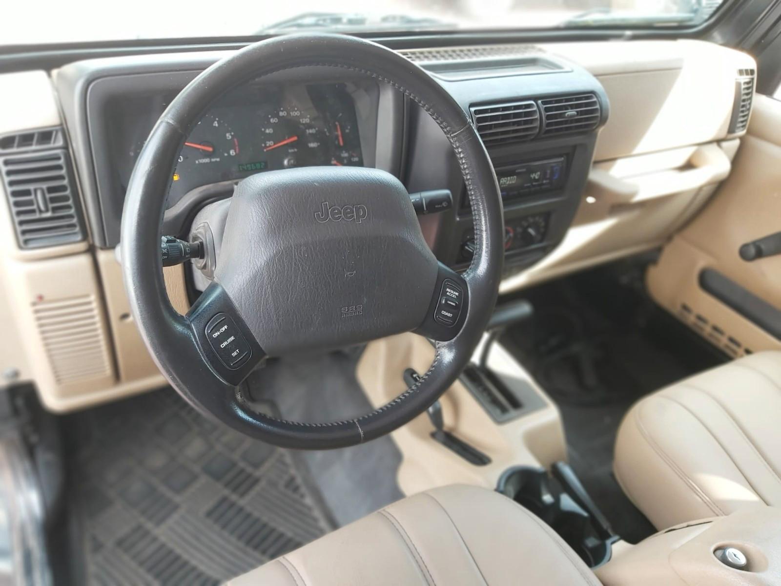JEEP WRANGLER 4X4 SPORT 4.0 177CH - BVA - CLIMATISATION - ATTELAGE FIXE - 149.000 KMS