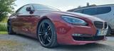 BMW 640i Coupé mit neuem Motor F13 Pressefahrzeug - rote BMW 6er Reihe