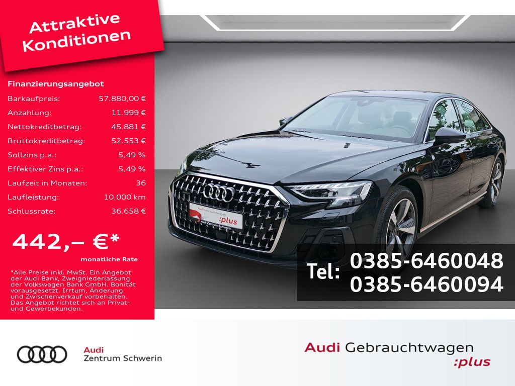 Audi A8 50 TDI quattro SITZBELÜFTUNG STANDHZ 360°