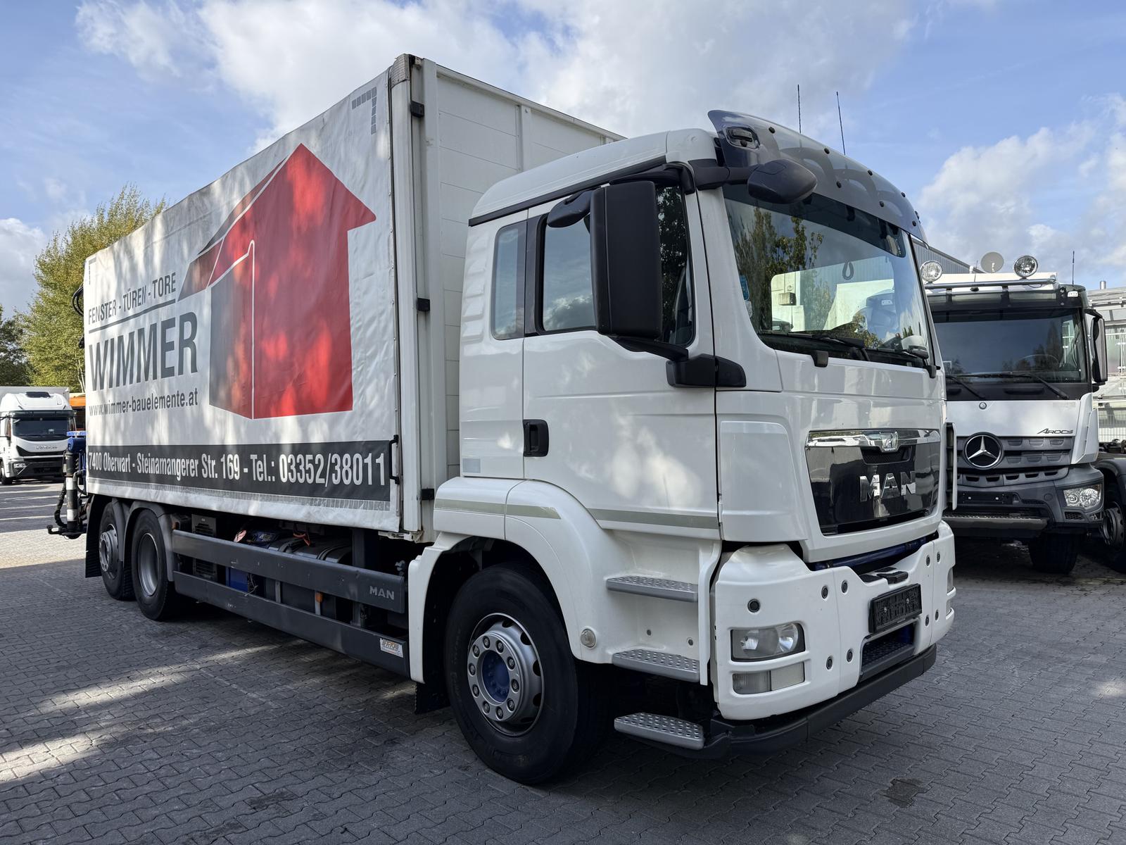 MAN TGS 26.360 6X2 Kran MKG 231 Jib bis 26 Meter