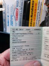 Chevrolet Trax Bj 02 2014...aus erstbesitz... - Chevrolet: C20