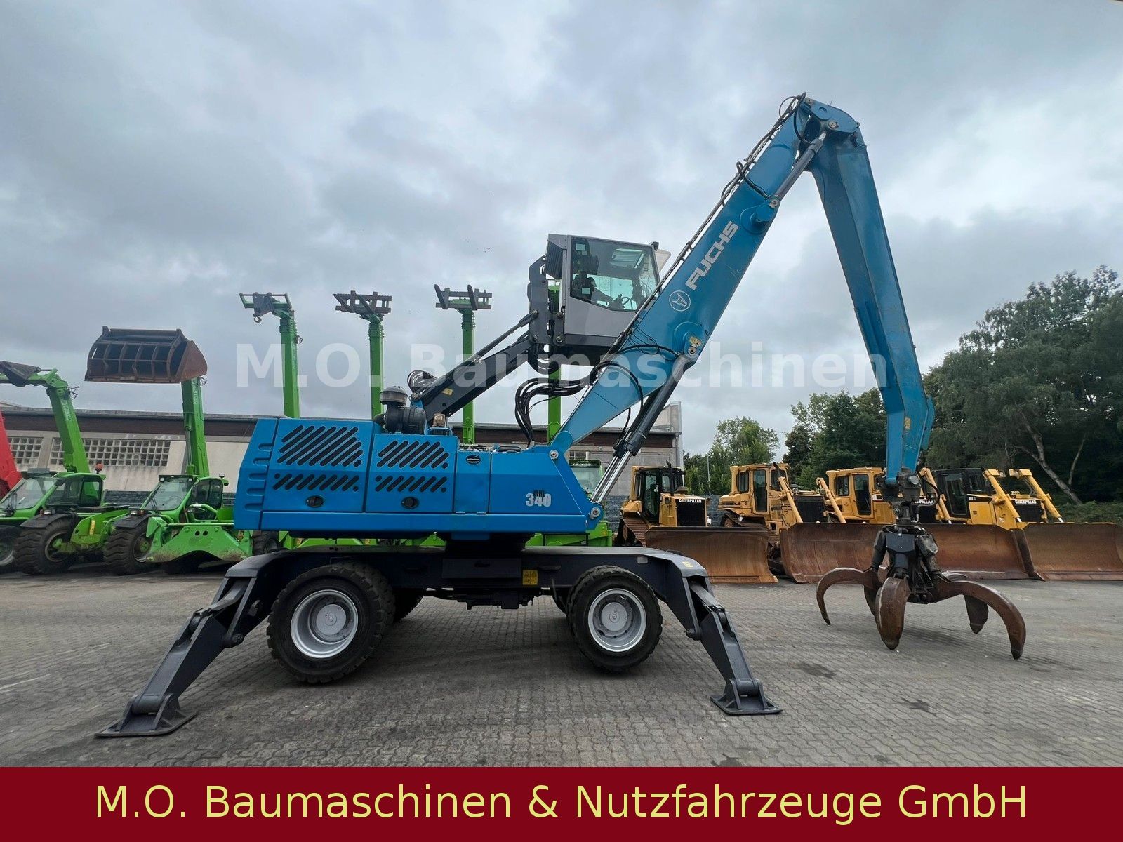 Fahrzeugabbildung Fuchs MHL 340  / AC  /Polypgreifer / ZSA /AC / Hochf.K