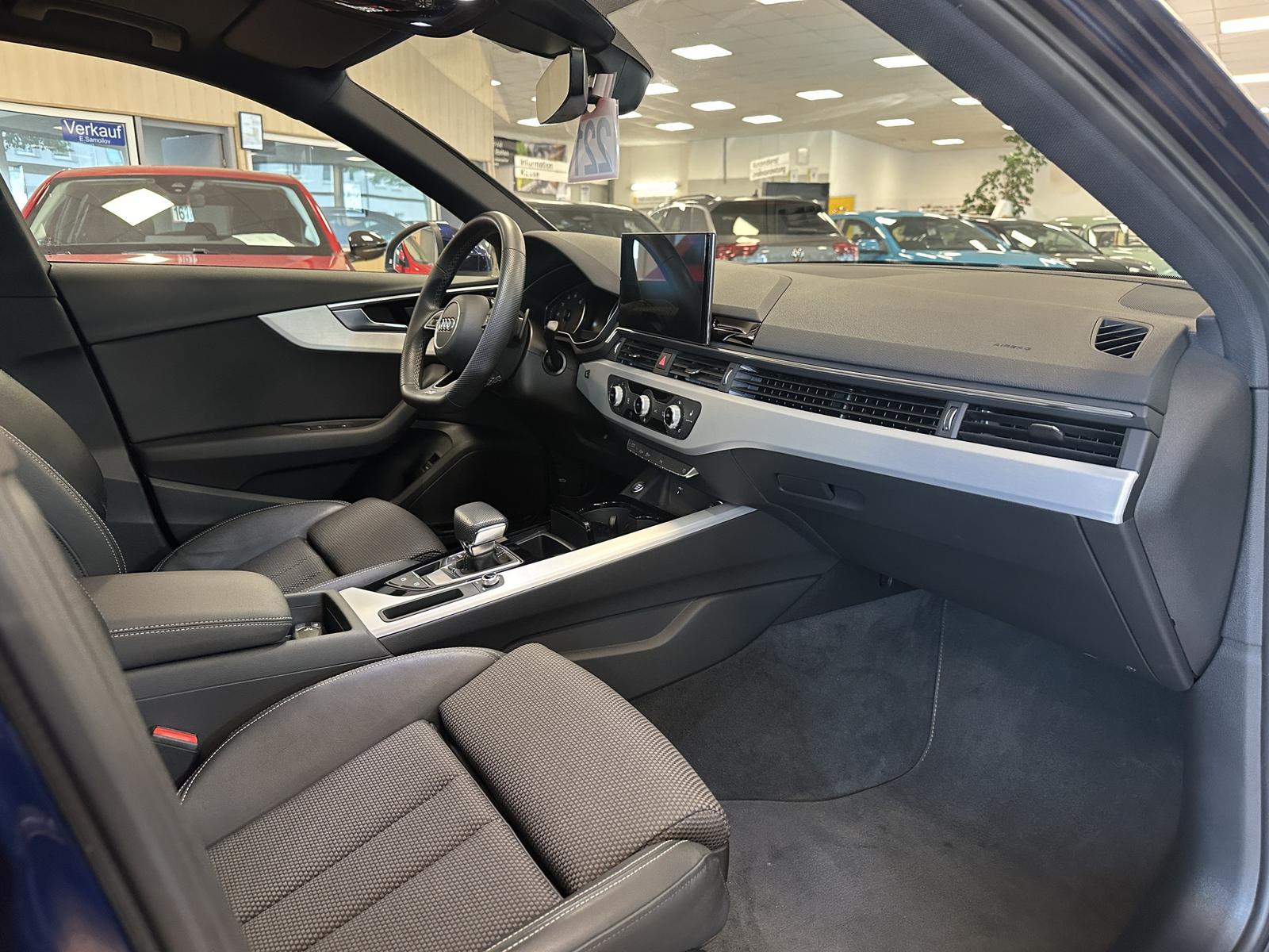 Audi A4 40 TFSI*S-line*AHK*S.dach*1.hand*SHZ*Navi*LED, миниатюра 14