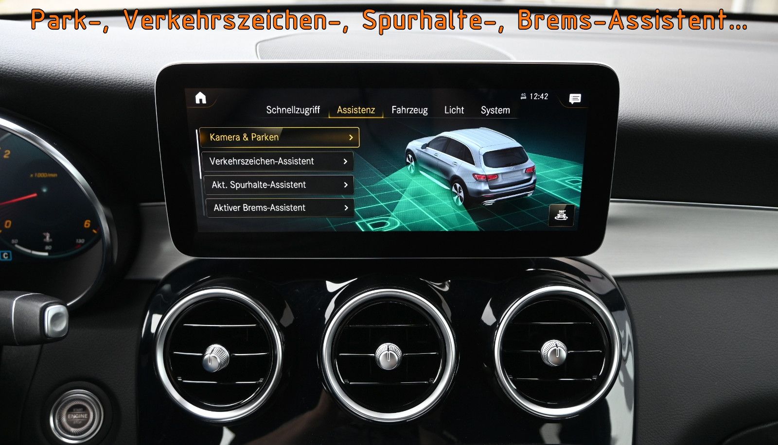 Fahrzeugabbildung Mercedes-Benz GLC 400 d 4MAT. AMG LINE Int. °ACC°AHK°AIRMATIC°