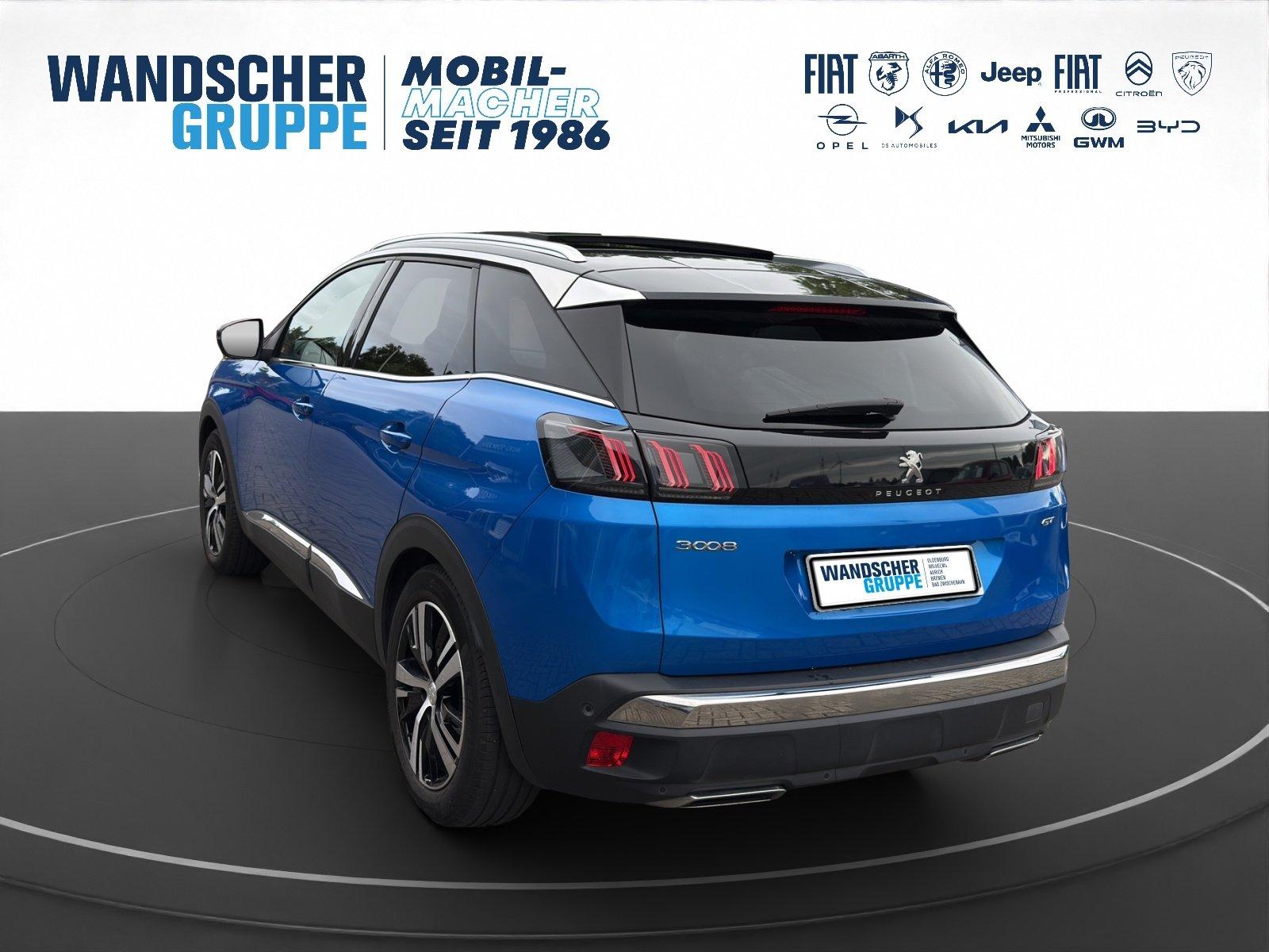 Peugeot 3008 1.5 BlueHDi 130 GT Kam.+KeyLess+LED+Navi+SD