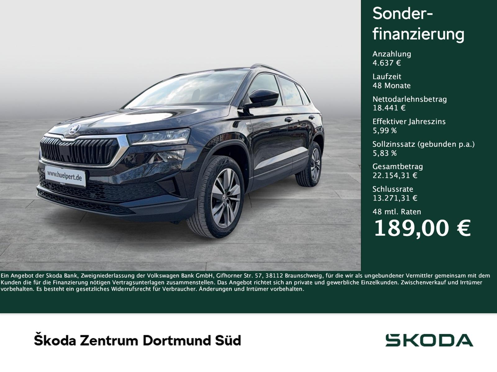 Skoda Karoq 1.5 TOUR AHK CAM ACC E-KLAPPE NAVI LM17