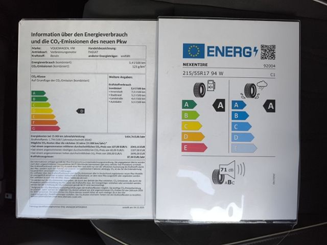 Fahrzeugabbildung Volkswagen Passat Business 1.5 eTSI OPF 110 kW (150 PS) 7-G
