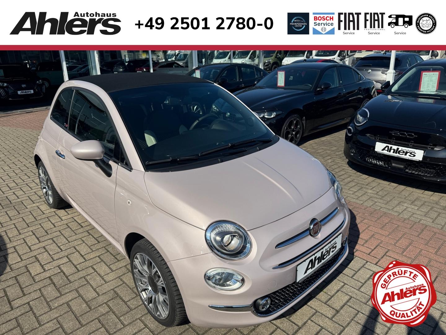 Fiat 500C Star+ALLWETTER+CARPLAY+KLIMA+PDC+TEMPOMAT+N