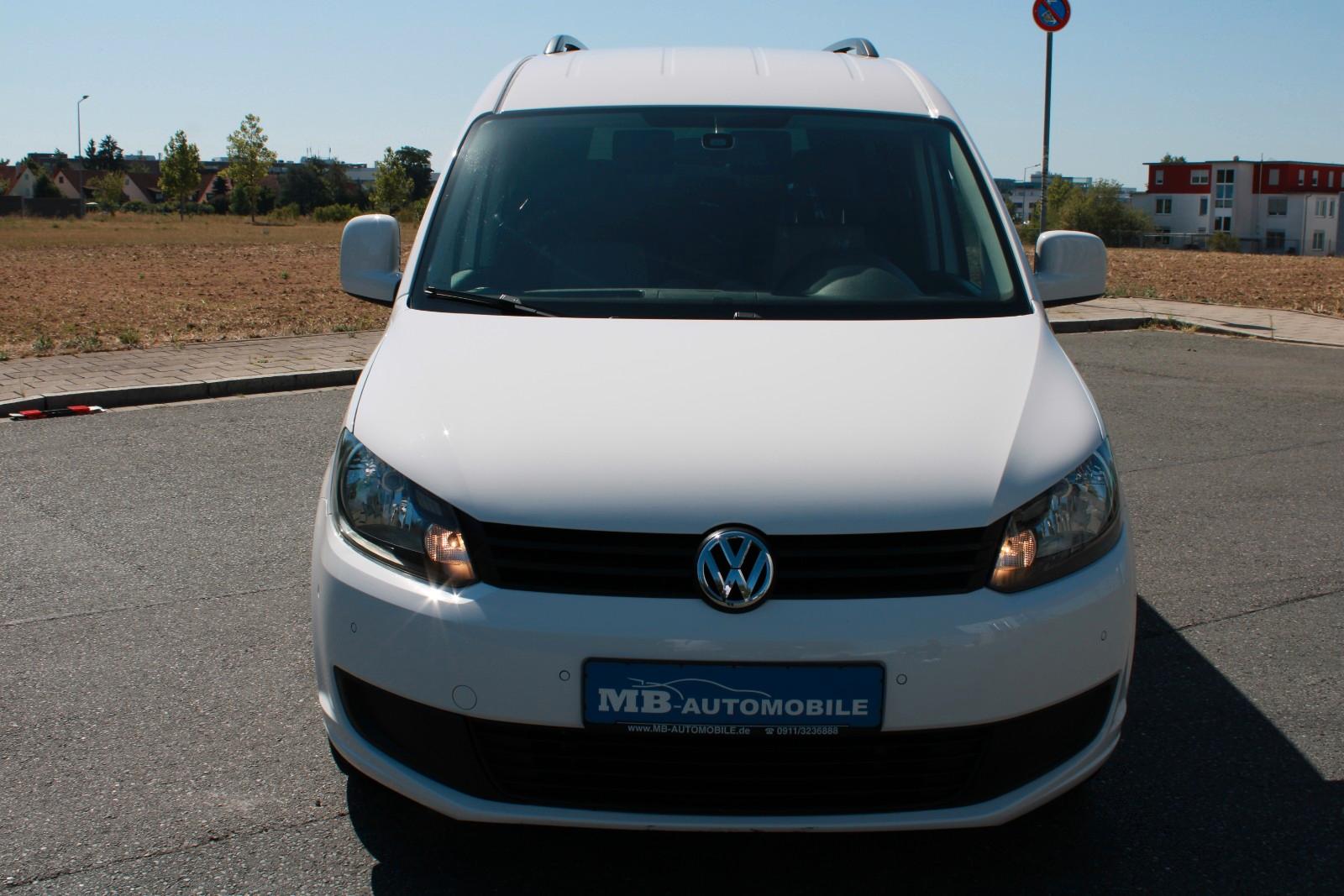 Volkswagen Caddy Maxi Trendline BMT 7-Sitzer 1.Hand AHK PDC