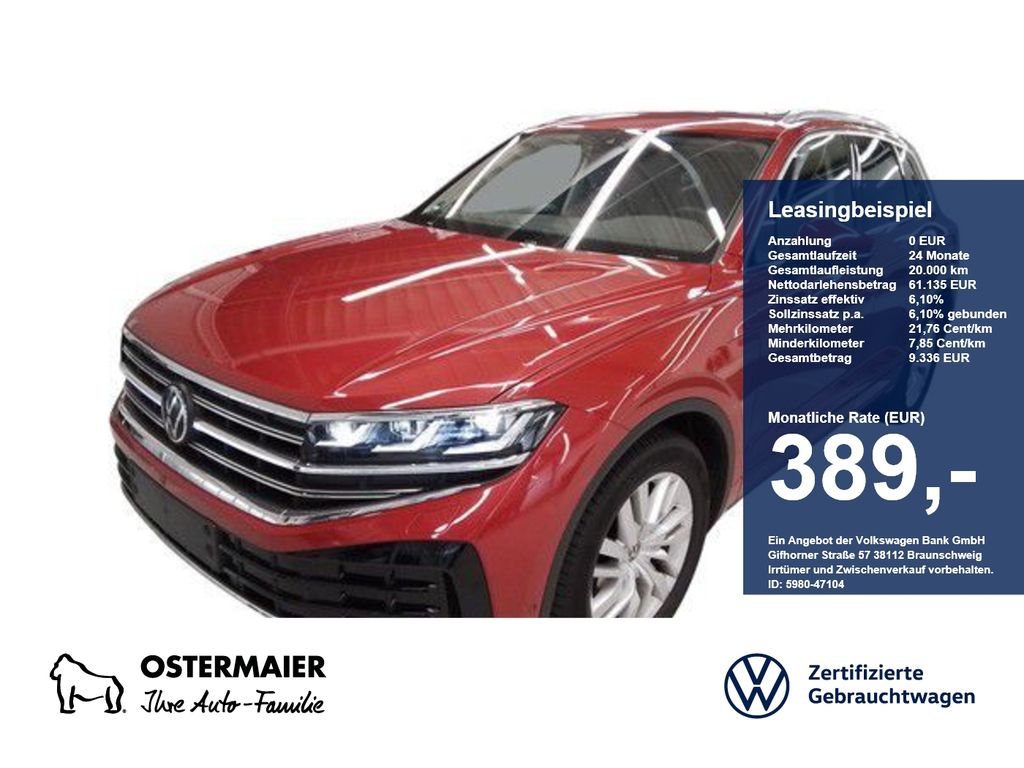 Volkswagen Touareg ELEGANCE 3.0TDI 286PS NP.108T STDHZG.LUF