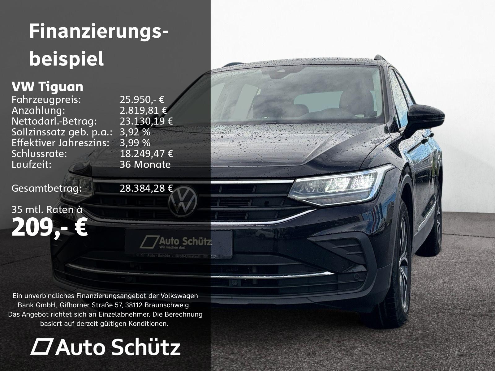 Volkswagen Tiguan 2.0 TDI Life+DSG+NAVI+RFK+AHK+LED+USB